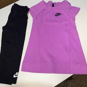 Nike Tunics and leggings set 3T